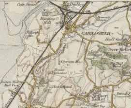 1904 Map of Carnforth and Dudley