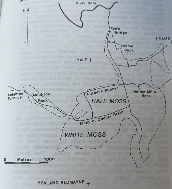 Sketch Map of Hale Moss