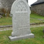 Rev Mitchell gravestone in St Oswald's Church Warton